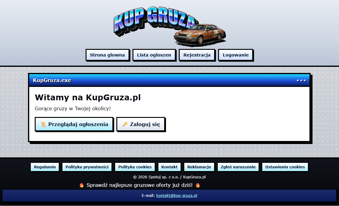 Podgląd projektu kup-gruza.pl